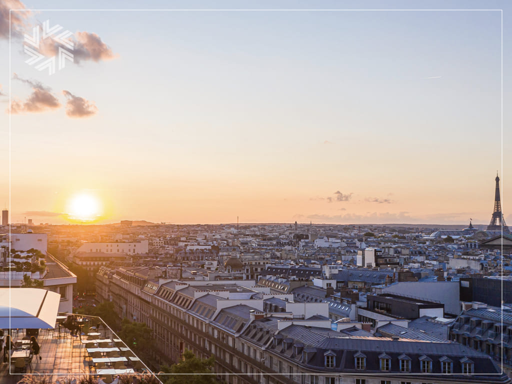 Soirée rooftop à Paris