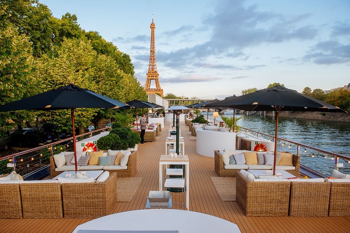 Privatisez le rooftop Seine pour un événement au fil de l'eau