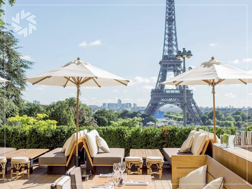 Soirée à la terrasse Trocadéro avec l'agence événementielle Location Rooftop Paris