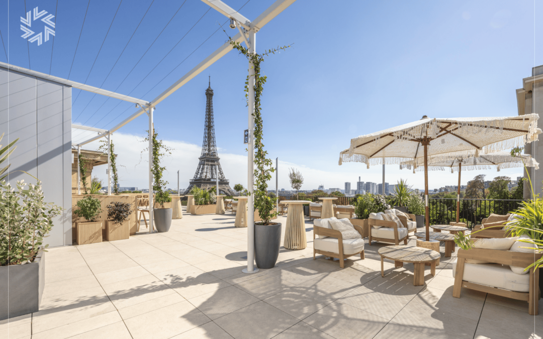 Les meilleurs rooftops avec vue sur la Tour Eiffel pour vos événements d’entreprise