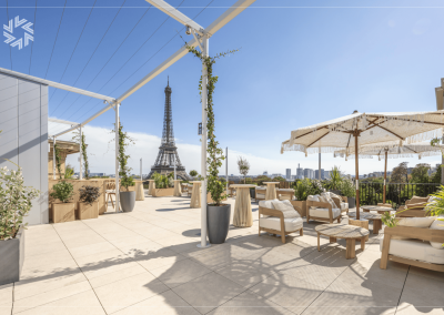 Les meilleurs rooftops avec vue sur la Tour Eiffel pour vos événements d’entreprise